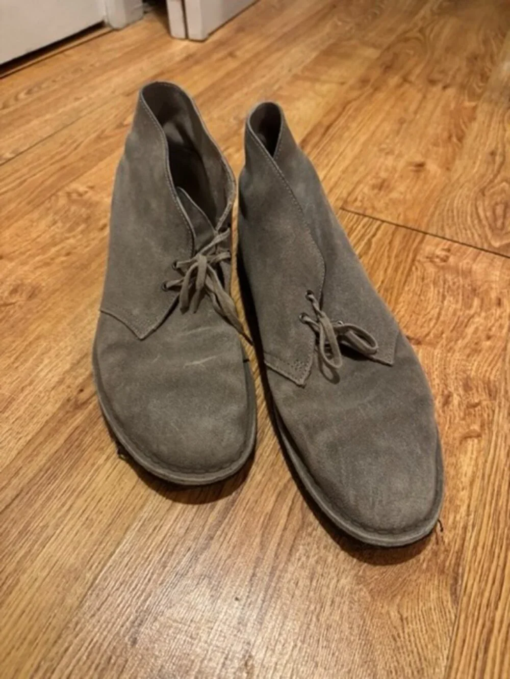 Men's Clark Desert Boot, Brown Suede, Size 11